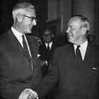 Price Waterhouse Senior Partner and Chairman of the Executive Committee from 1968-75, M. Laird Watt (left).