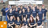 The PwC Montreal Dragonboat Team - Water is our middle name!