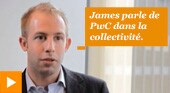 James parle de PwC dans la collectivité