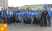 St. John's team for Community Food Sharing Association day