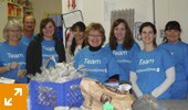 The Truro team at Colchester Food Bank