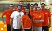 PwC Edmonton's basketball team