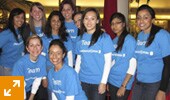 Members of the Mississauga office spend time volunteering at the Salvation Army