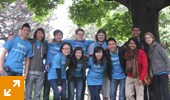 The Downtown Toronto office spending a day volunteering at GreenHere