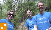 Meewasin Valley spring cleaning team