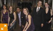 Heading to the dance floor at the UFE convocation