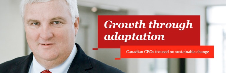 Growth through adaptation: Canadian CEOs focused on sustainable change