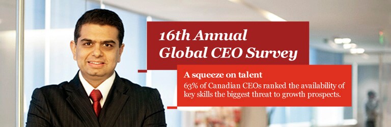 16th Annual Global CEO Survey - A squeeze on talent