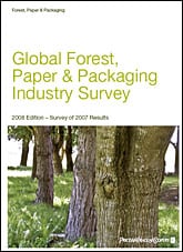 2008 Global Forest, Paper and Products Industry Survey
