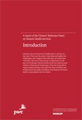 A report of the Citizens' Reference Panel on Ontario Health Services – Introduction