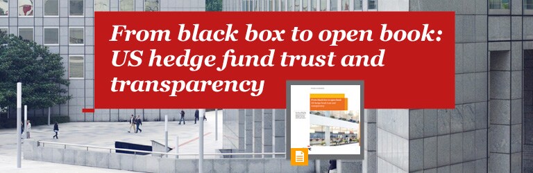 US hedge fund trust and transparency