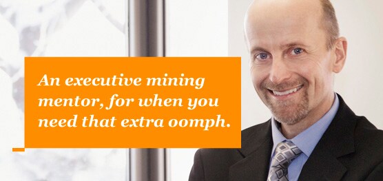 An executive mining mentor, for when you need that extra oomph.