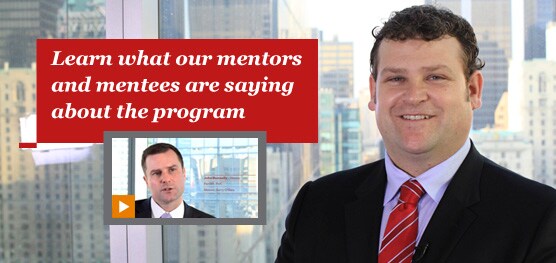 Learn what our mentors and mentees are saying about the program