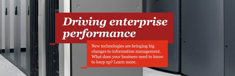 Driving enterprise performance