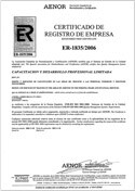 Certificación ISO 9001 NCH 2728