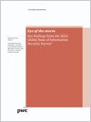Eye of the storm: 2012 Global State of Information Security Survey