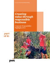 Corporate Responsibility - Highlights 2012: Creating value through responsible business