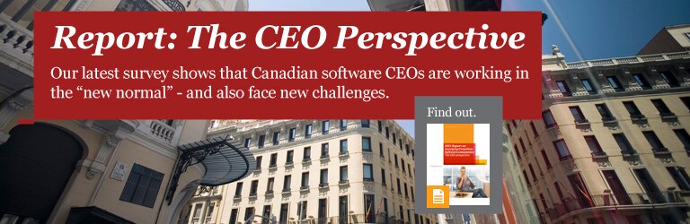 Report on Emerging Canadian Software Companies: The CEO Perspective
