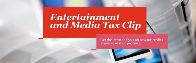 Entertainment and Media Tax Clip