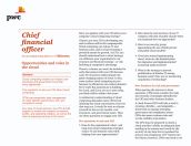 CFOs: Opportunities and roles in the cloud - Five questions you should ask