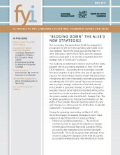 2011-06-02 FYI Accounting Standards - May 2011