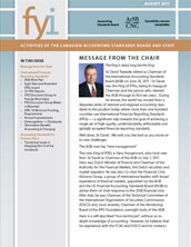 2011-08-23 FYI Accounting Standards - August 2011