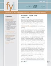 FYI Accounting Standards - April 2012