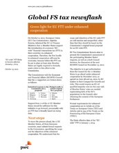 Global FS tax newsflash: Green light for EU FTT under enhanced cooperation