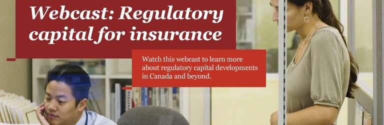 Webcast Regulatory capital for insurance