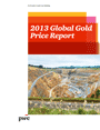 2013 Global Gold Price Report