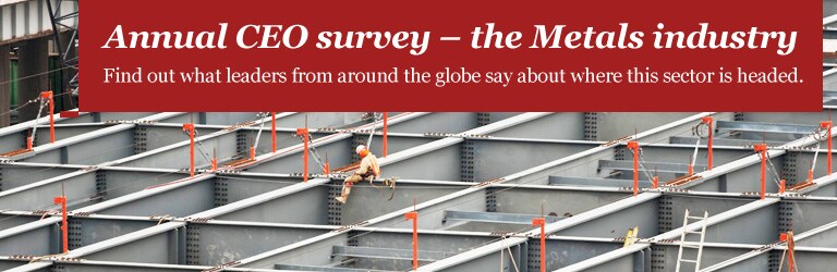 Annual CEO survey metals