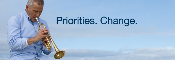 Priorities. Change.