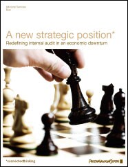A new Strategic Position - Redefining Internal Audit in an Economic Downturn