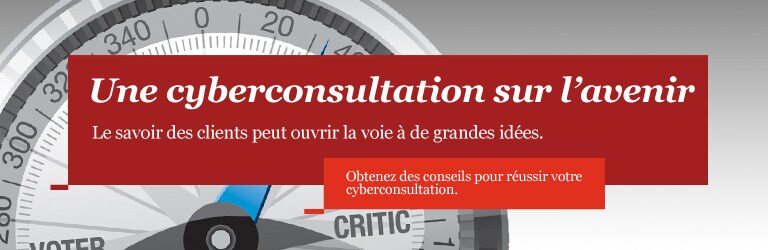 Une cyberconsultation sur l’avenir