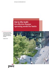 Up to the task: An effective finance operating model for banks