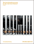 Tax benchmarking survey for the chemical industry 2007