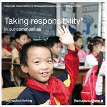 Corporate responsibility at PricwaterhouseCoopers: A dialogue 2008