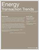 Energy transaction trends: April 2008 