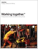 Working together: Energy sector income tax benchmarking study 