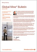 Global mine bulletin - January 2009 