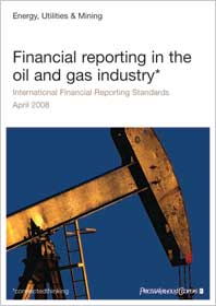 Financial reporting in the oil and gas industry*