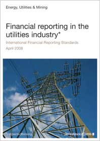 Financial reporting in the utilities industry*