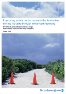 Improving safety performance in the Australian mining industry