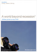 A world beyond recession: Global utilities survey 2009 