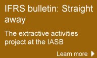 IFRS Extractives activity