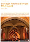 European financial services M&A insight