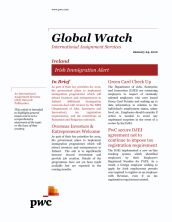 Global Watch: Ireland - Irish Immigration Alert