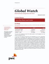Global Watch: United States - 2012 Key Rates and Limits