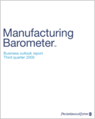Manufacturing Barometer Q3 2009