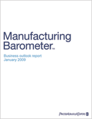 4Q 2008 Manufacturing Barometer: Business outlook report, January 2009